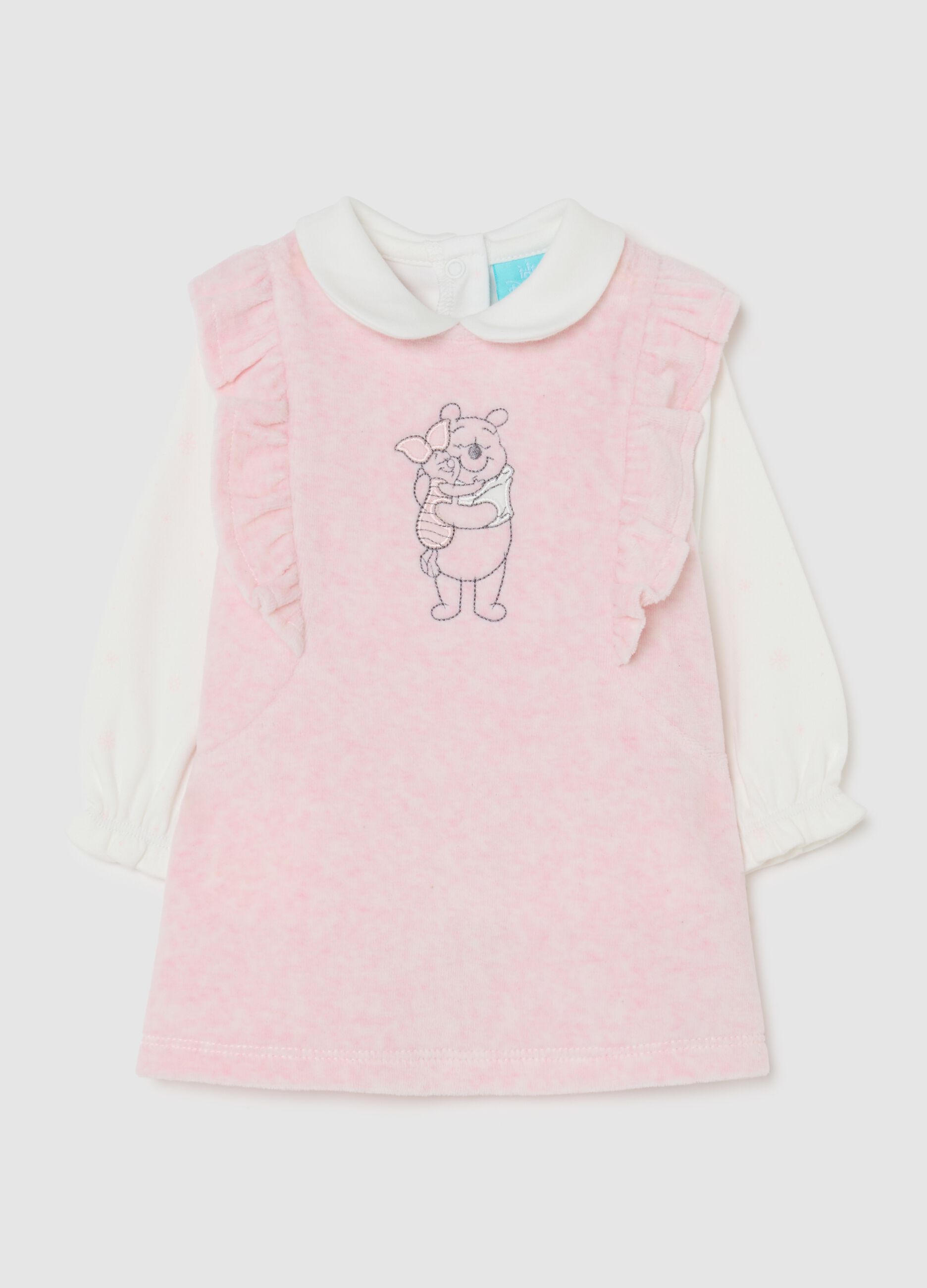 Completo da neonata in misto cotone multicolor