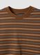 T-shirt multicolor in puro cotone a righe con girocollo regular fit_5