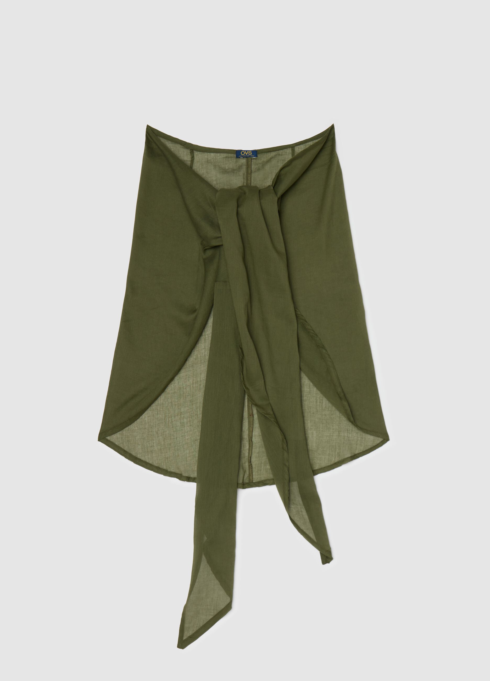 Green cotton cover-up from Ovs