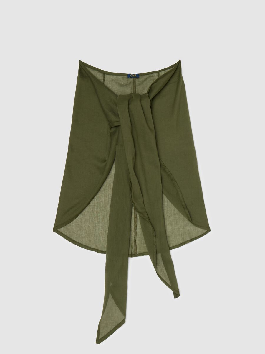 Green cotton cover-up from Ovs_4