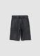 Grey cotton-blend oversized-fit boys' shorts_0