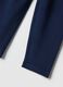 Girls' Blue Stretch Cotton Slim Fit Leggings_3