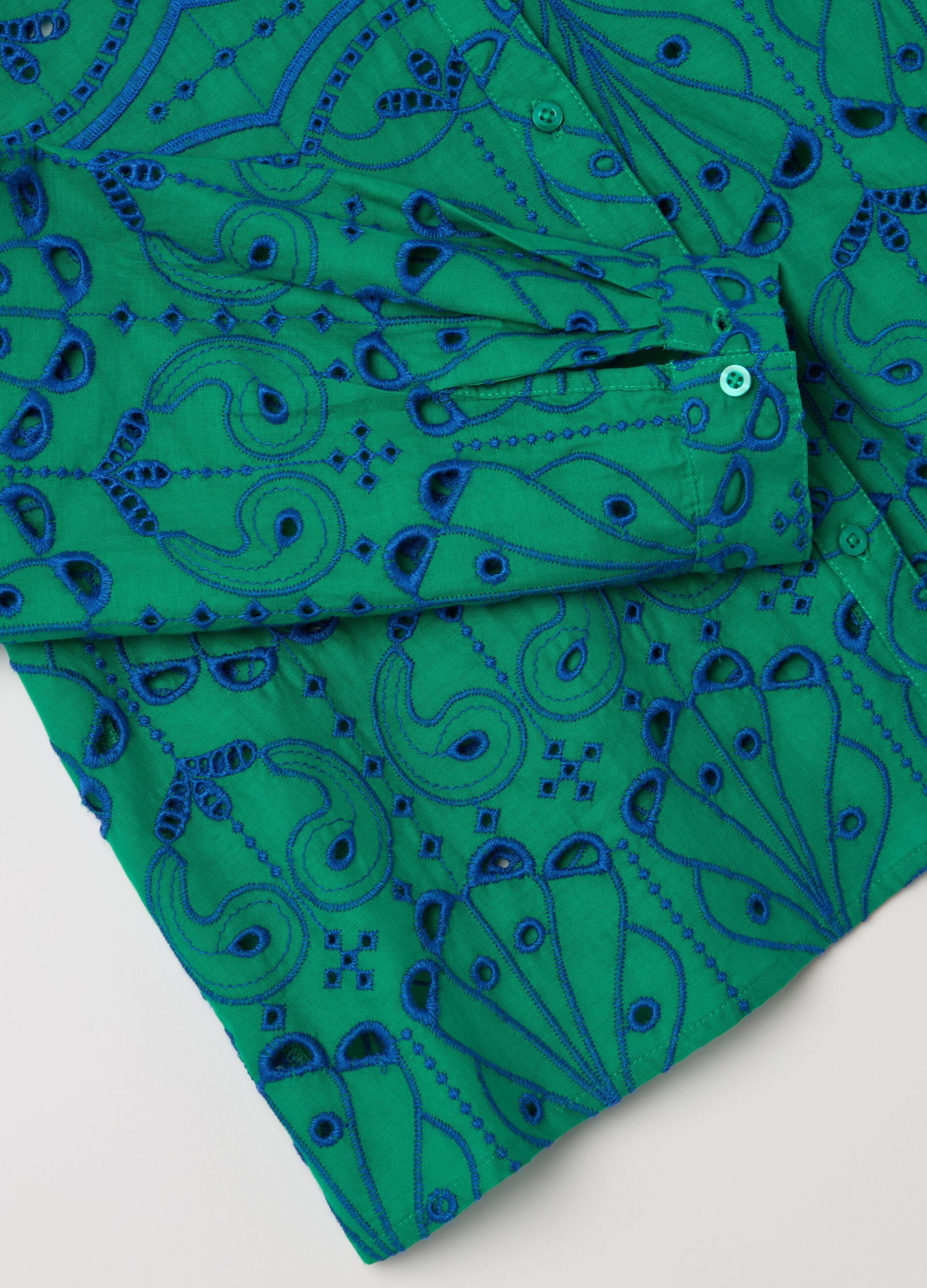 Broderie anglaise shirt