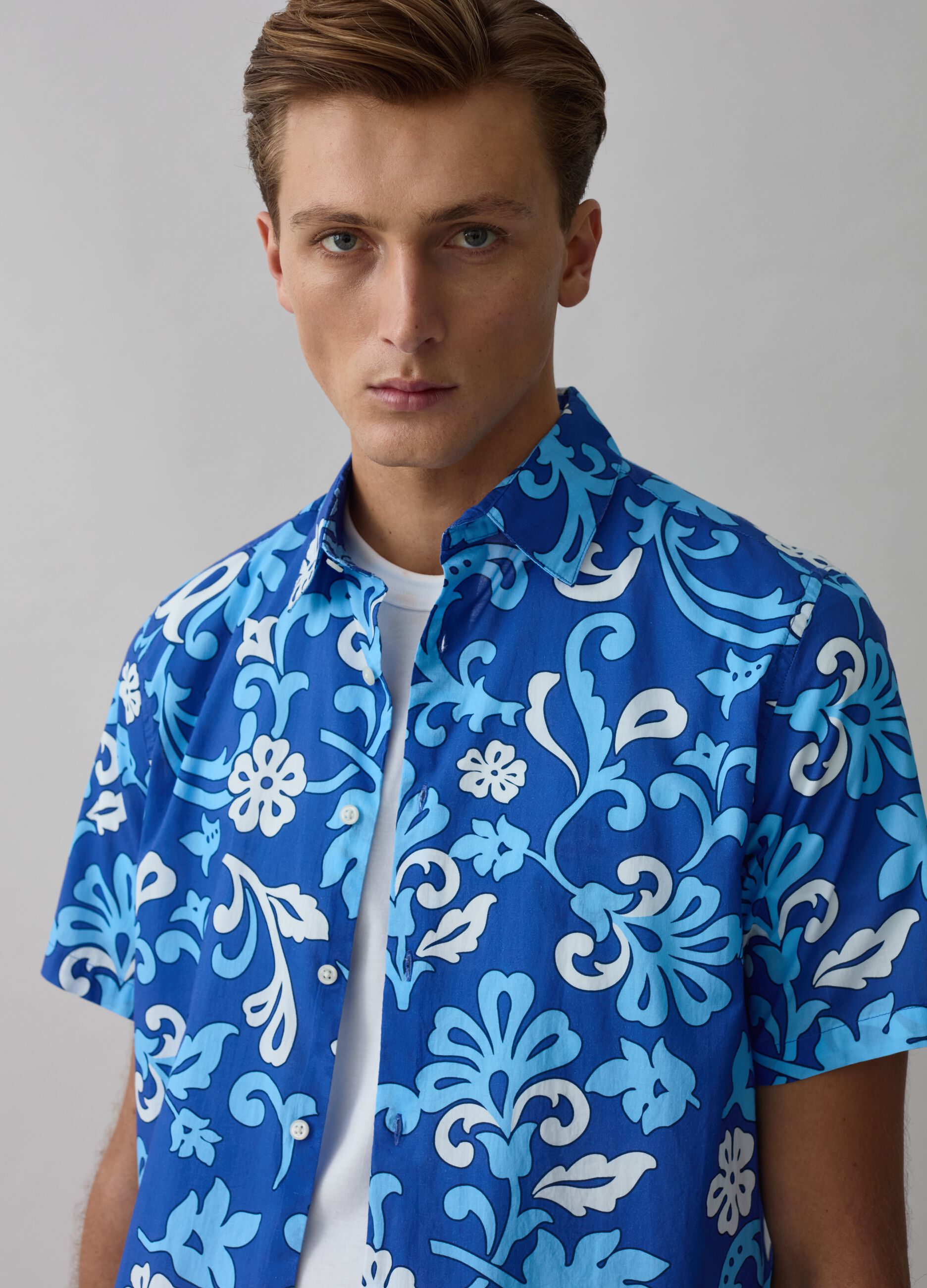 Ovs Camicia a maniche corte floreale