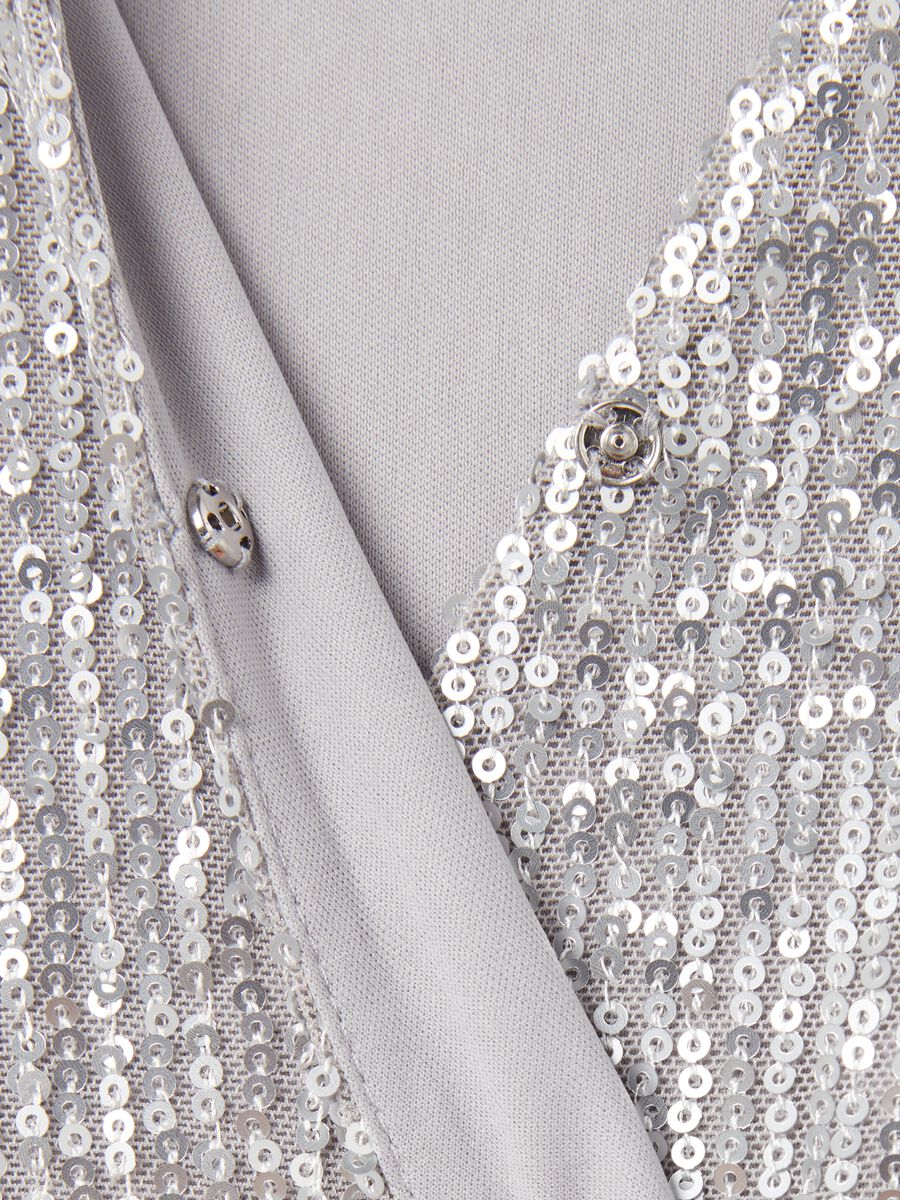 Short dress with all-over sequins_5