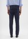Pantaloni in cotone elasticizzato blu slim fit_2