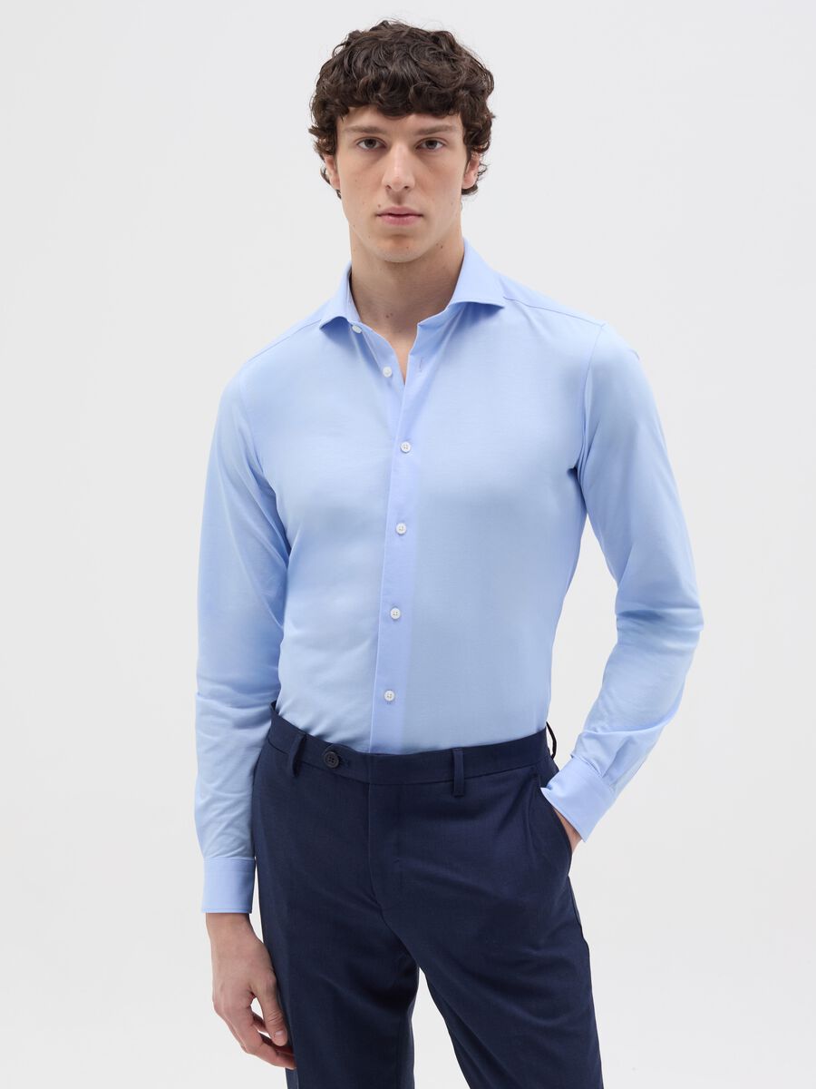 Slim-fit easy-dry easy-iron shirt_1
