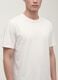White pure cotton crew-neck T-shirt, relaxed fit_3