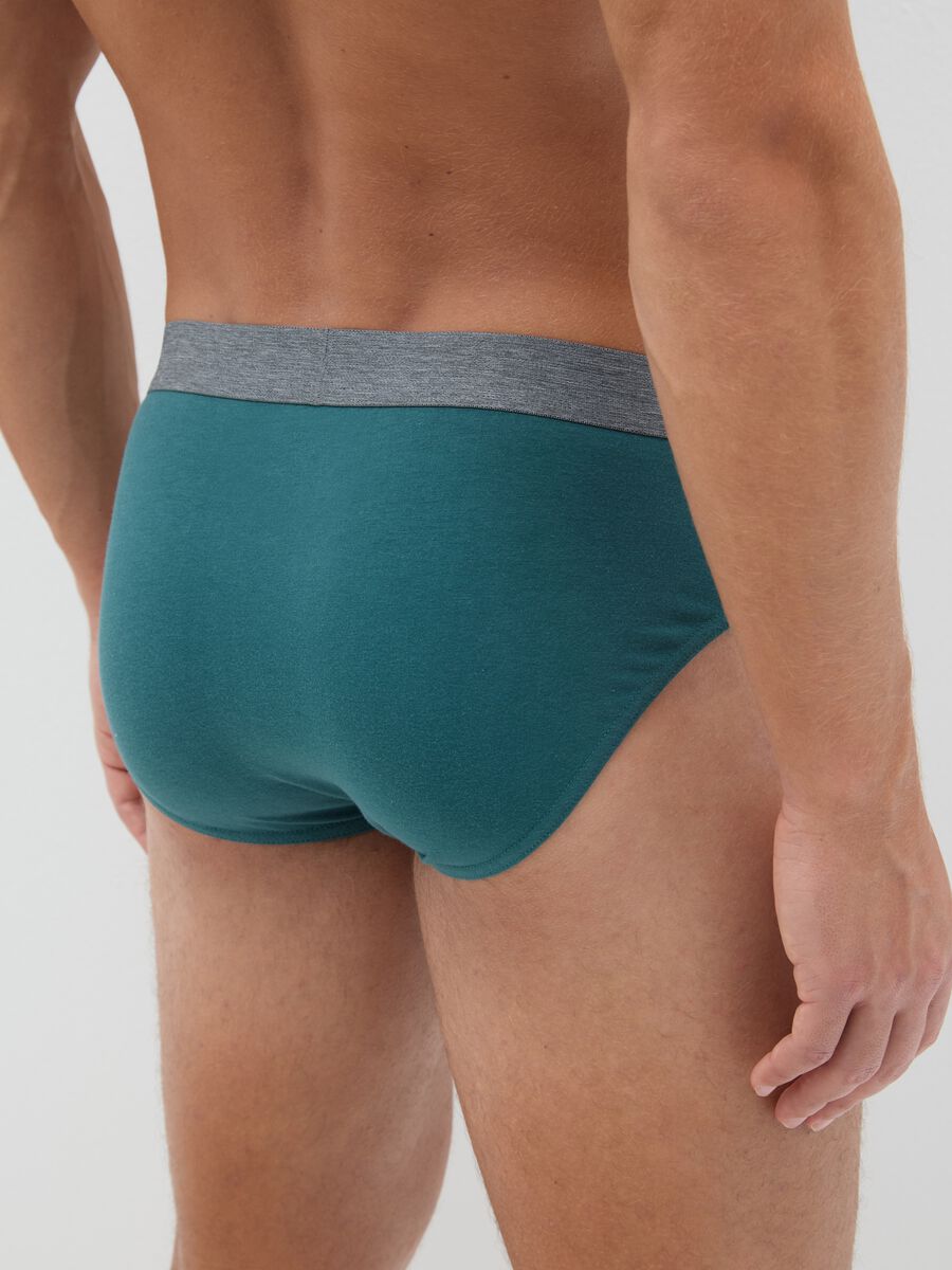 Tripack slip in cotone elasticizzato multicolor regular fit_2