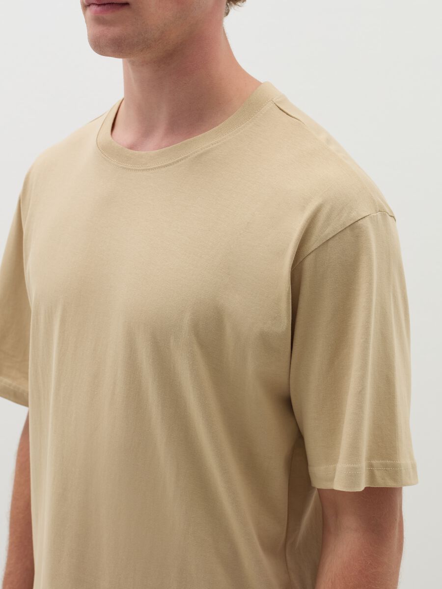 Relaxed-fit pyjama T-shirt in cotton_1