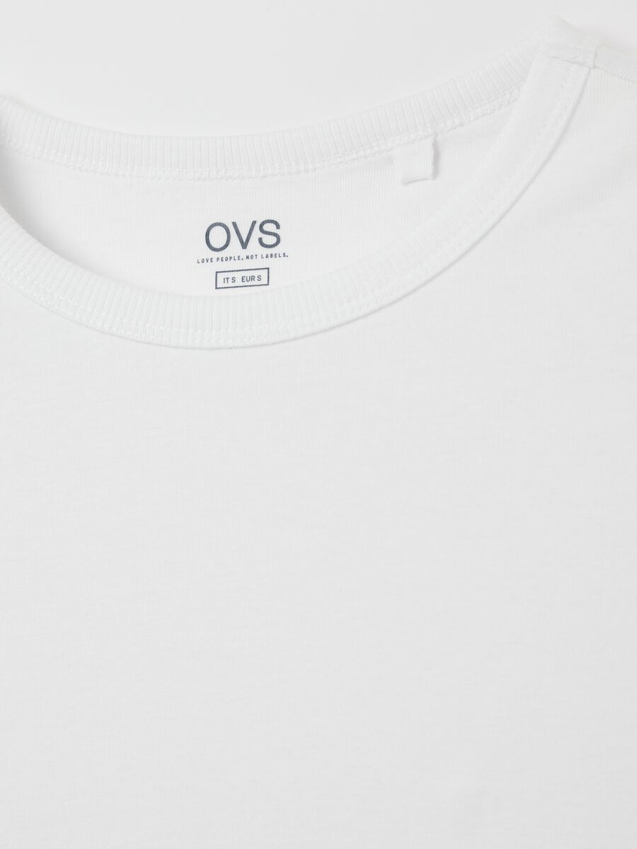 White T-shirt with kimono sleeves_5
