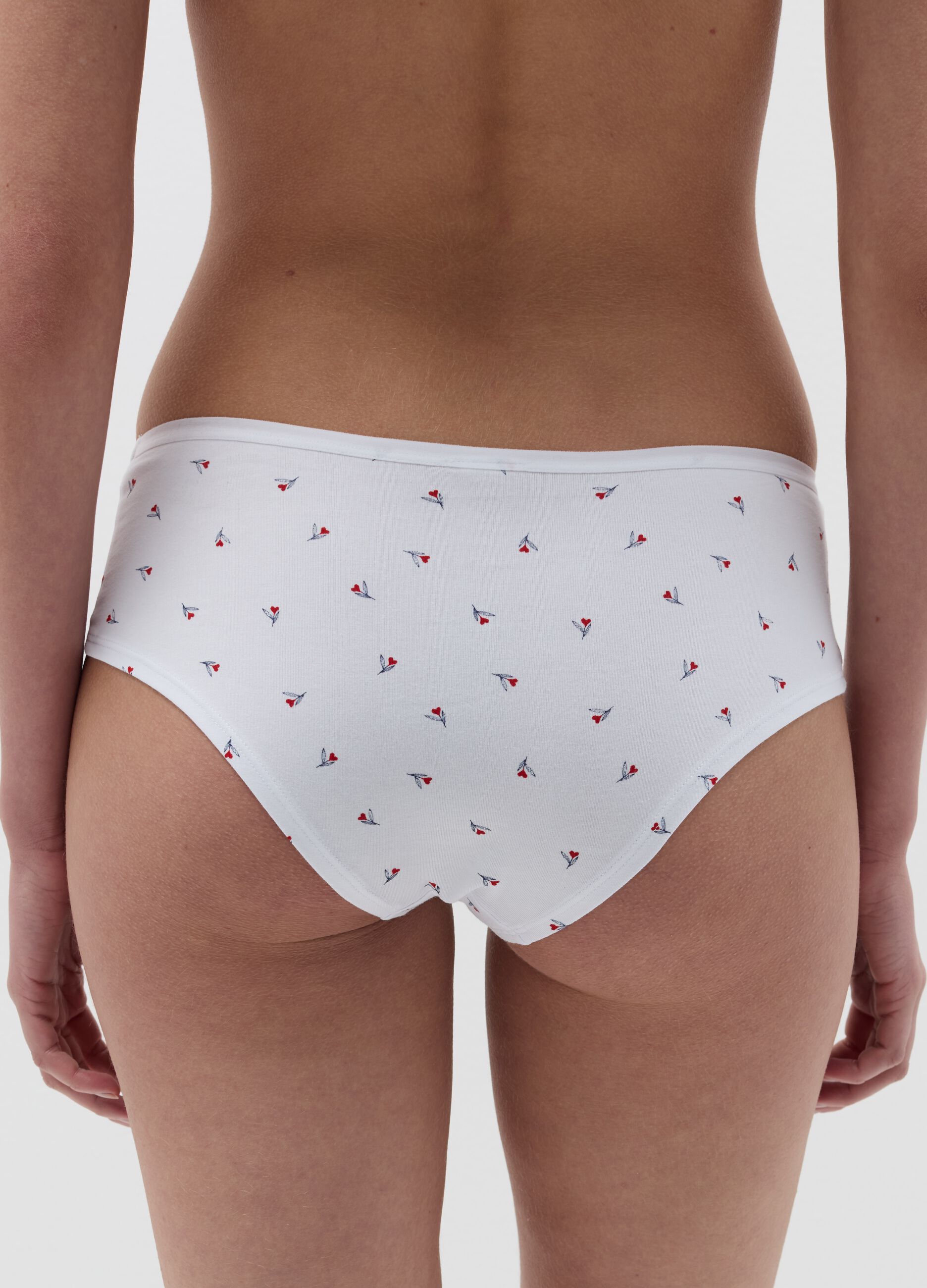Set cinque culotte con stampa