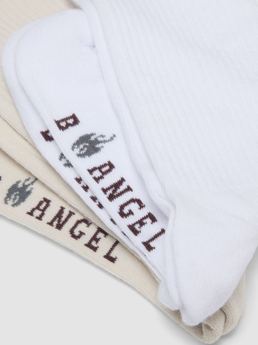 Tripack di calzini sportivi multicolor in cotone elasticizzato_2