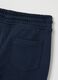 Children's blue cotton trousers with regular fit_3