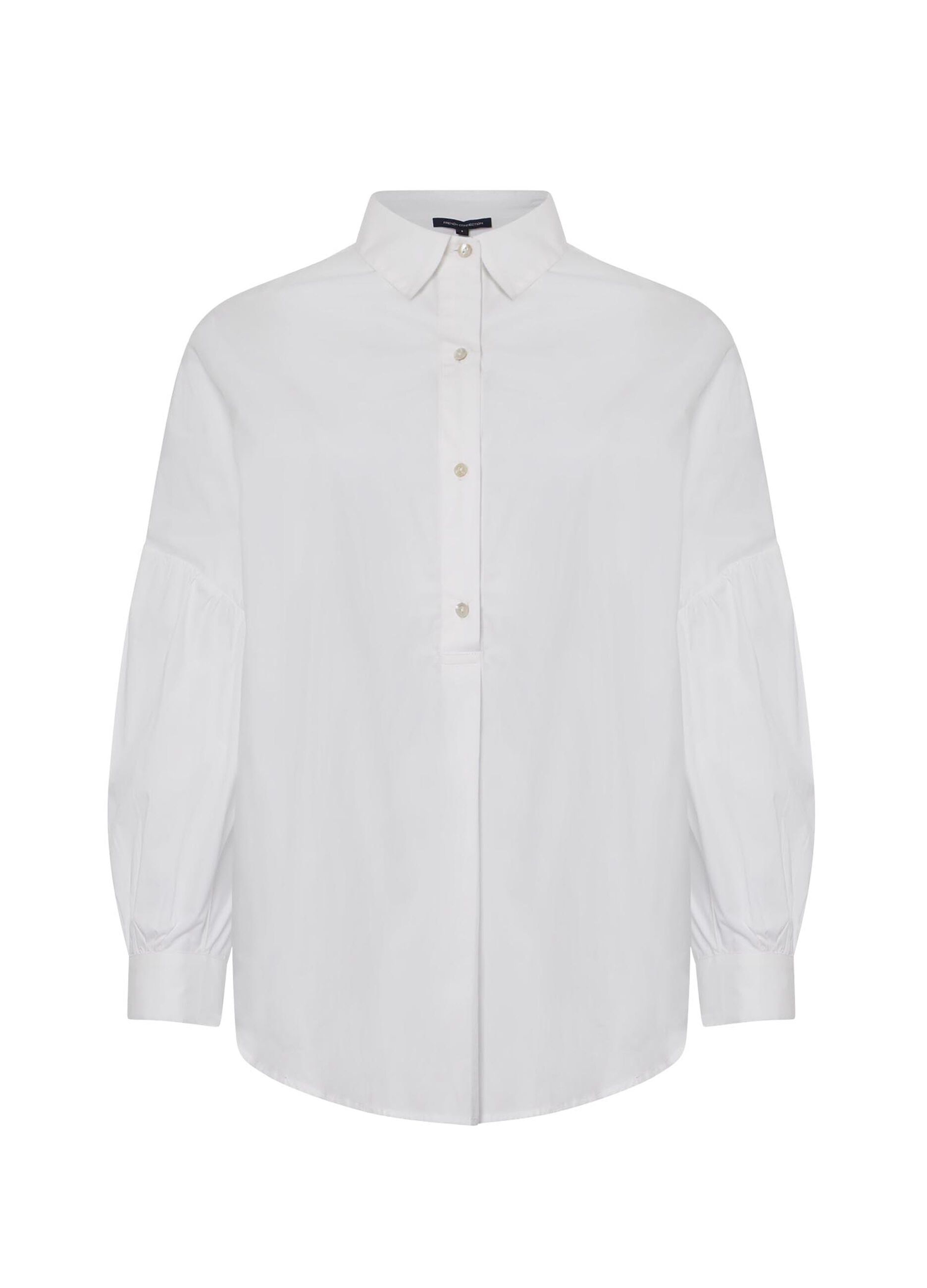 French Connection oversized shirt in cotton.