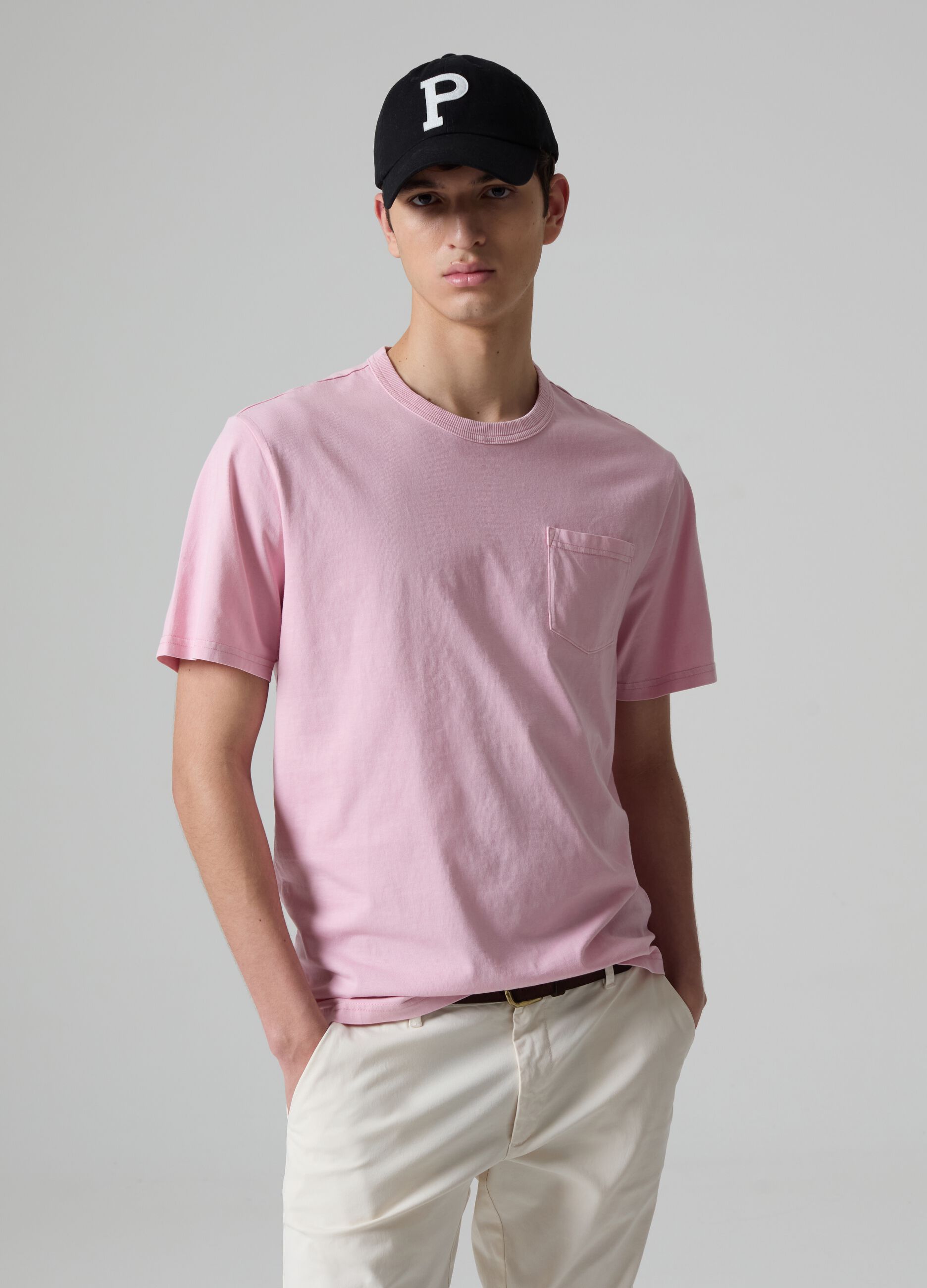 Ovs T-shirt girocollo con tasca