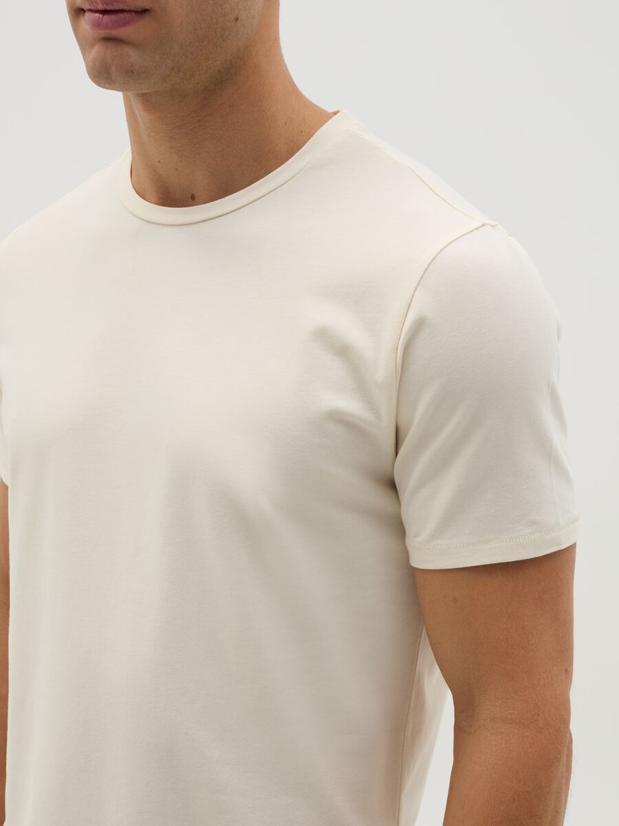 Slim-fit T-shirt in organic cotton_3