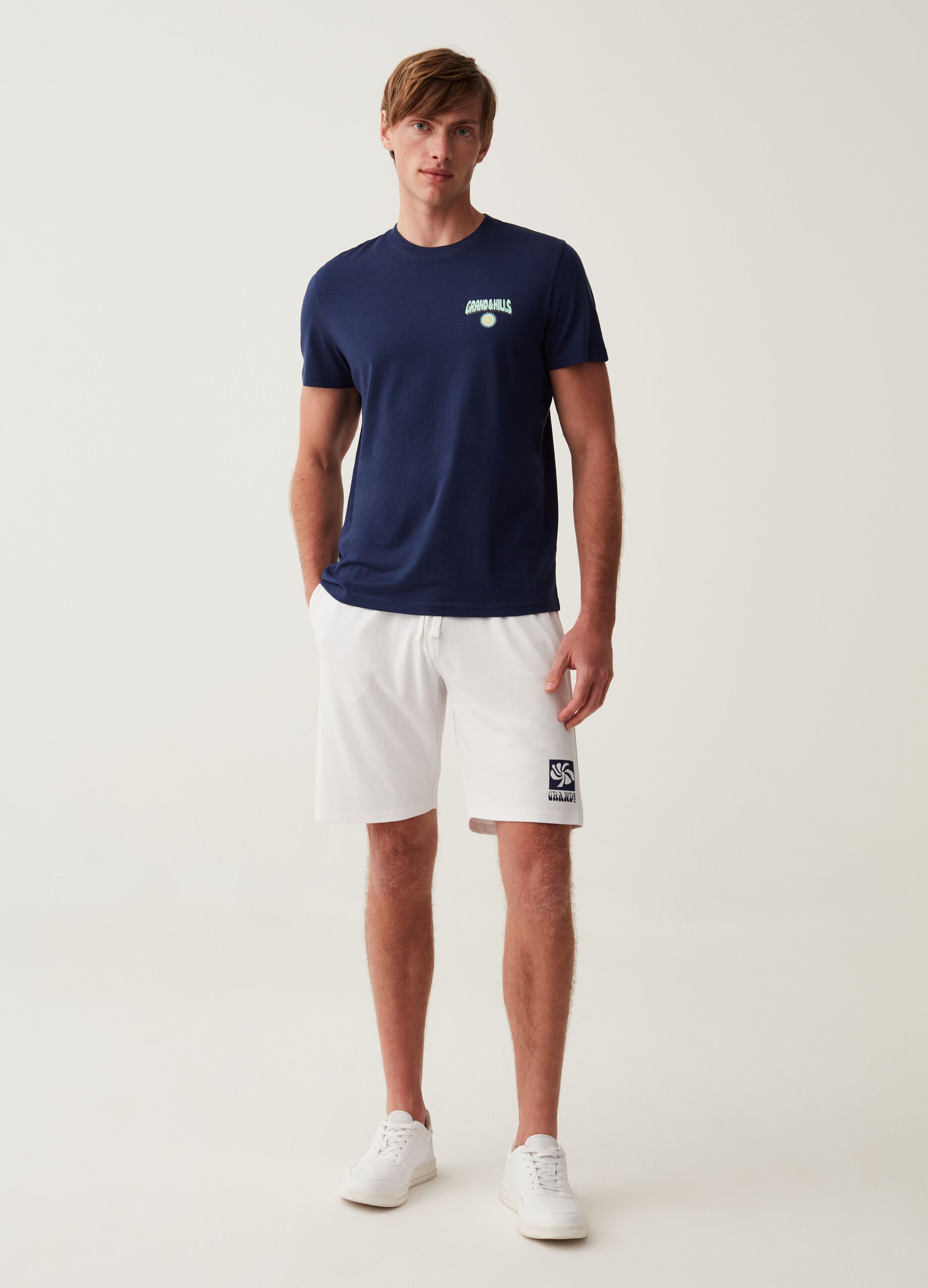 Bermuda jogger con stampa Grand&Hills_0