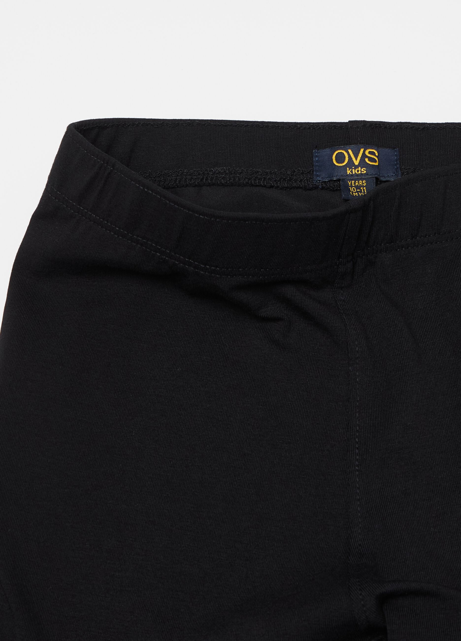 Leggings in stretch cotton