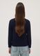 Regular fit blue cardigan with buttons_3