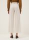 Multicolour Striped Viscose Blend Trousers with Oversized Fit_2