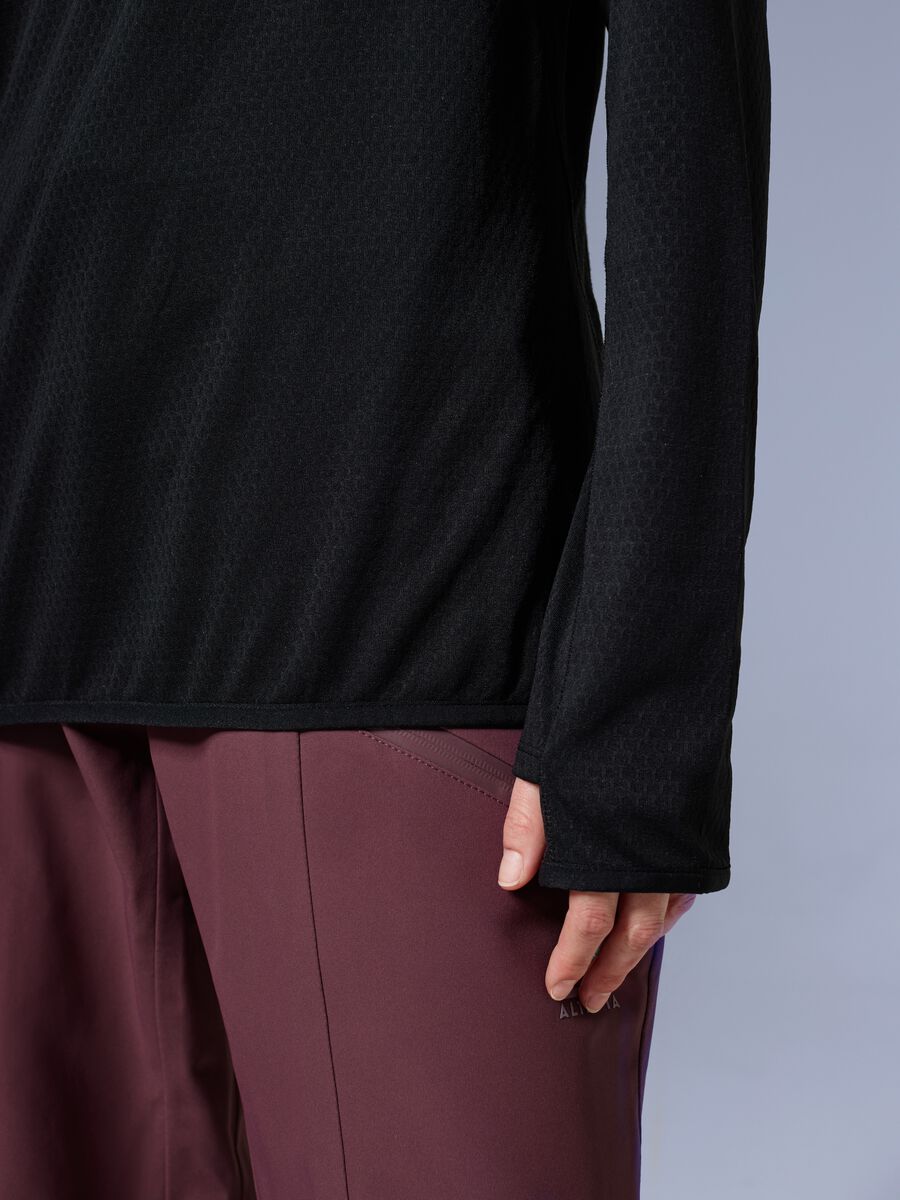 Maglia a maniche lunghe con cappuccio ALTAVIA WITH DEBORAH COMPAGNONI_2