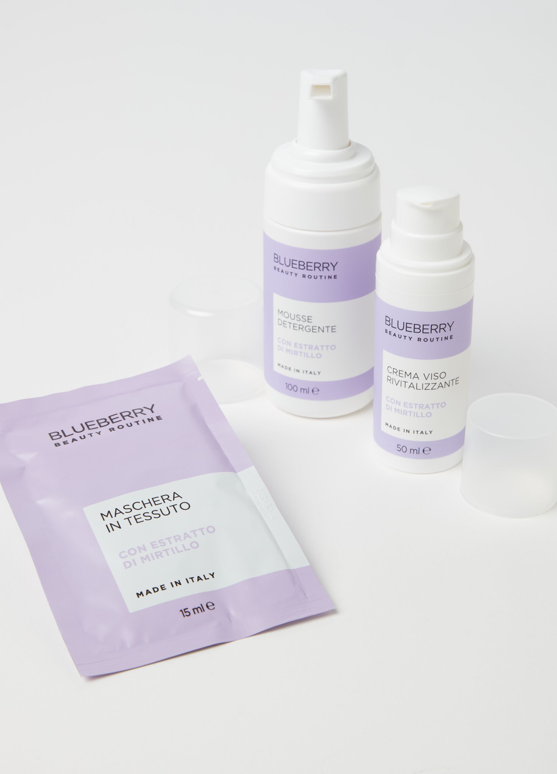 Kit di bellezza BLUEBERRY BEAUTY ROUTINE