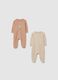 Brown Cotton Baby Sleepsuit_0