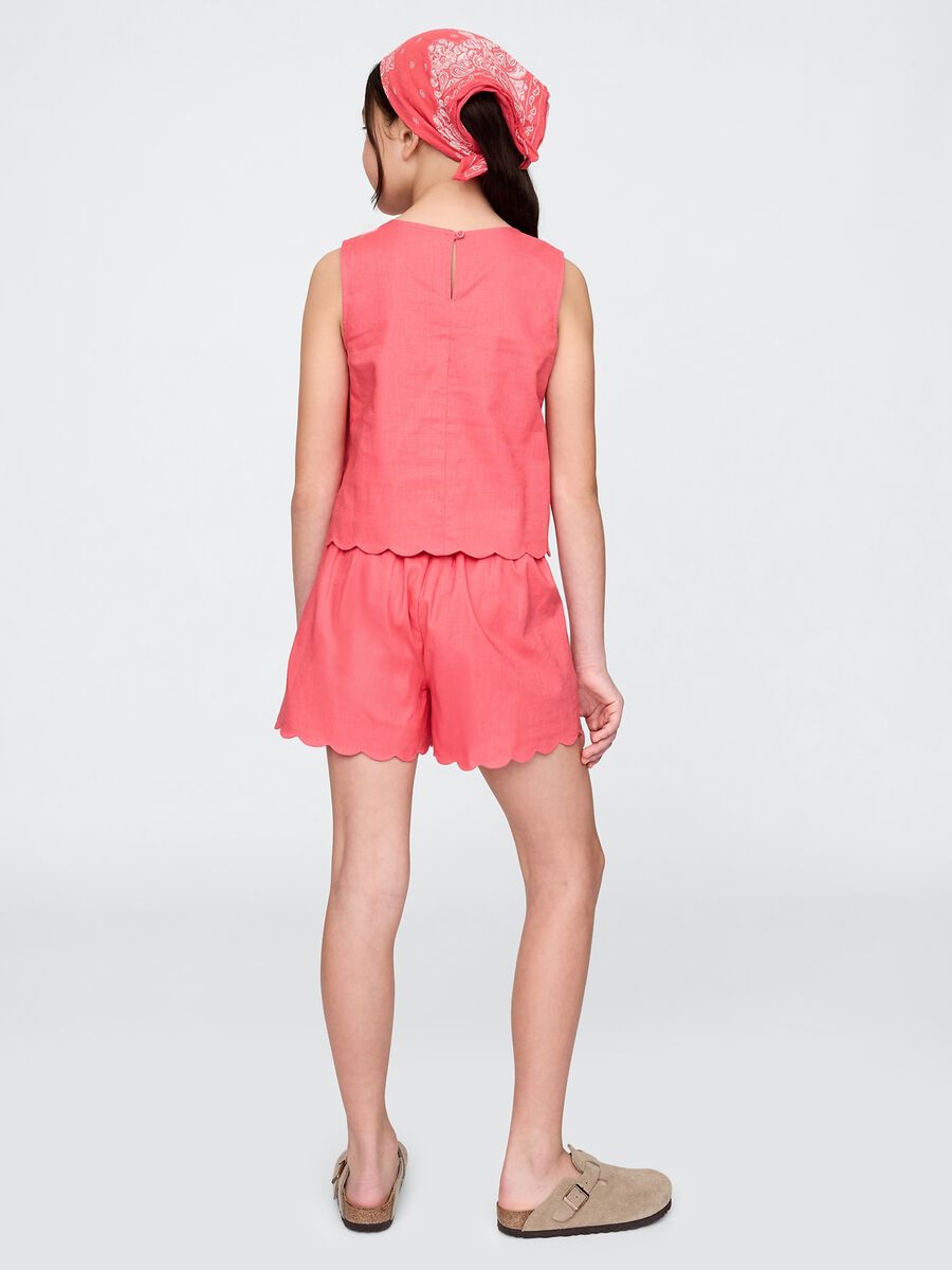 Skort con bordo smerlato_1