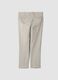 Grey regular-fit stretch cotton chino trousers_2
