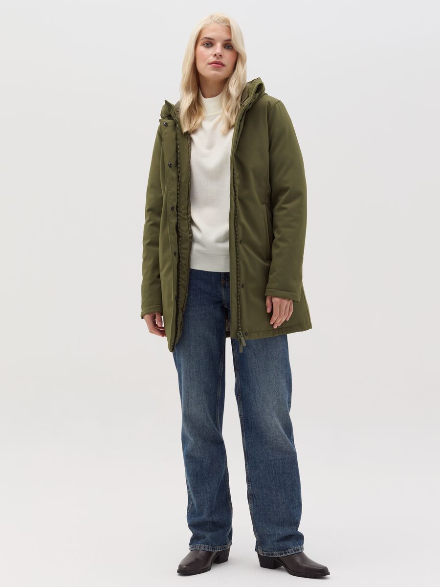 Parka lungo con imbottitura in REPREVE®_1