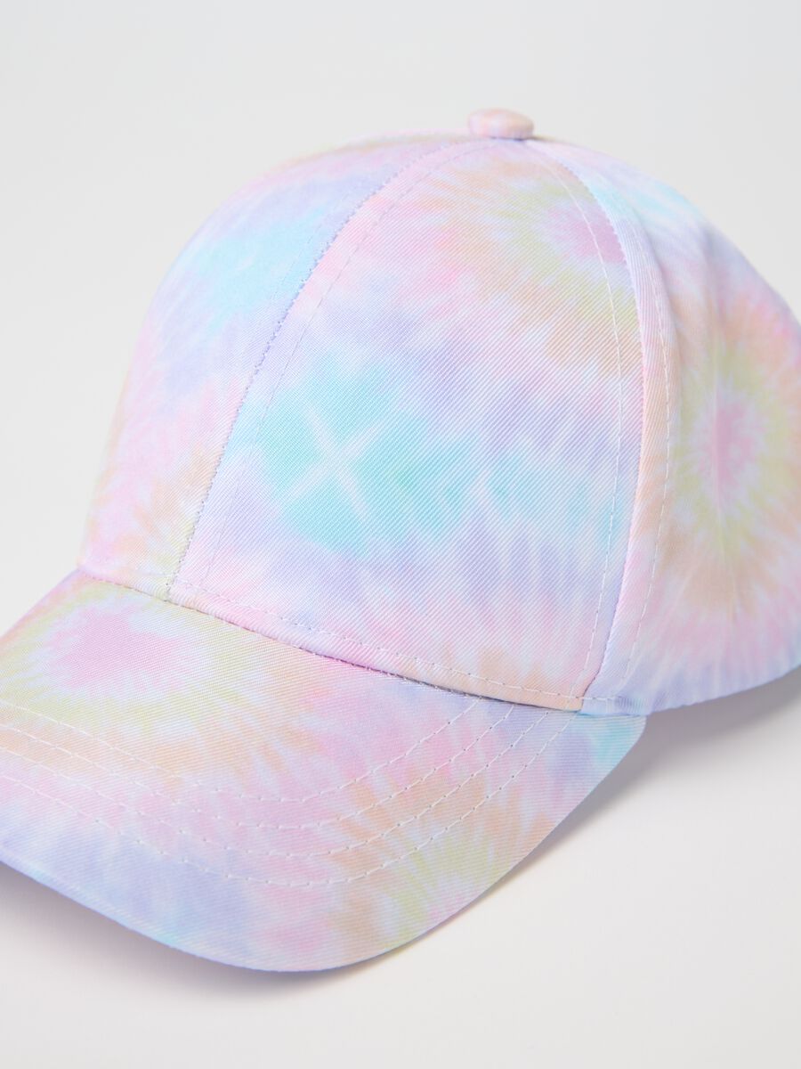 OVS Kids Multicolour Tie-Dye Baseball Cap_2