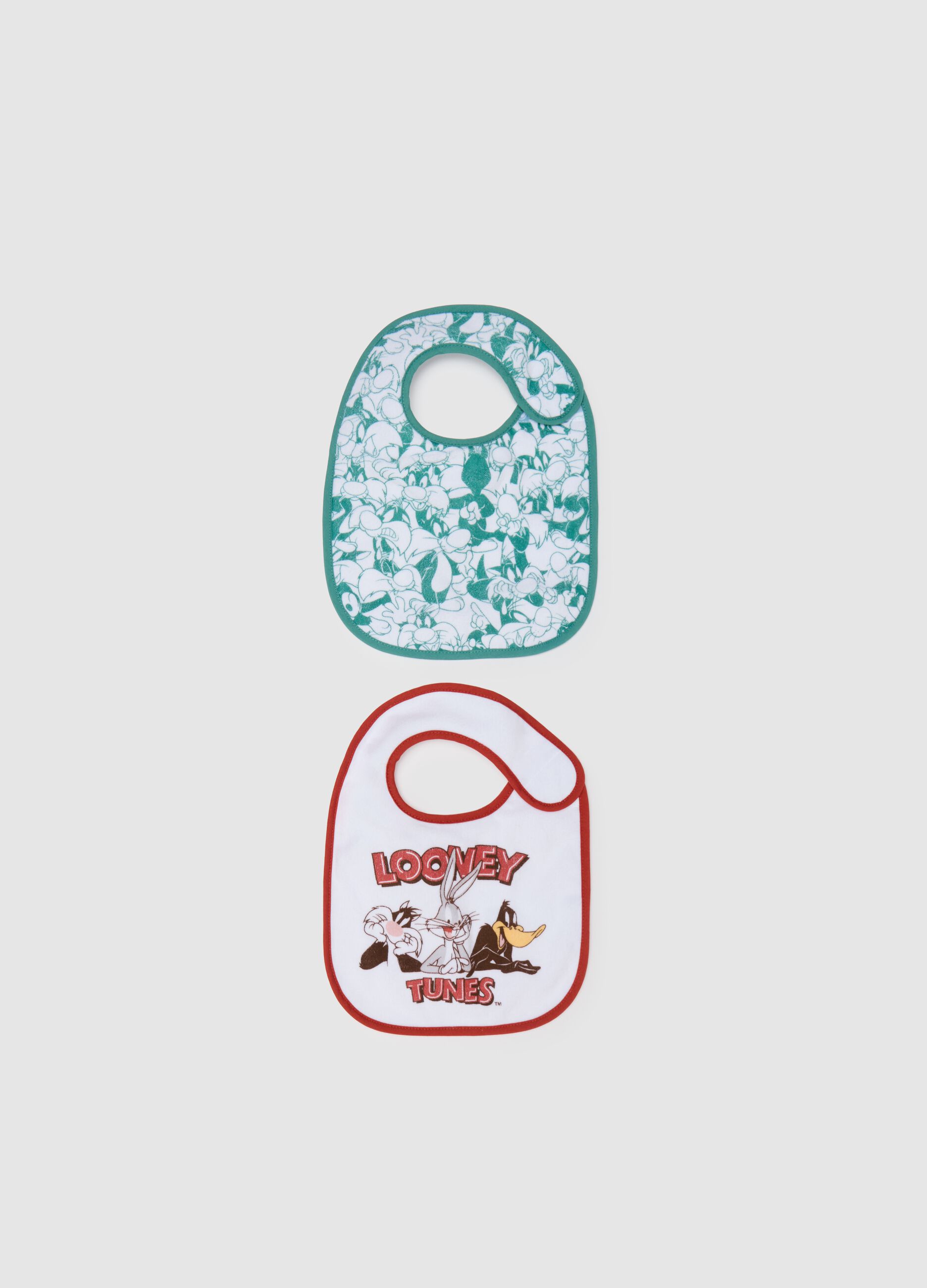 OVS Kids Terry Bibs with Looney Tunes Prints