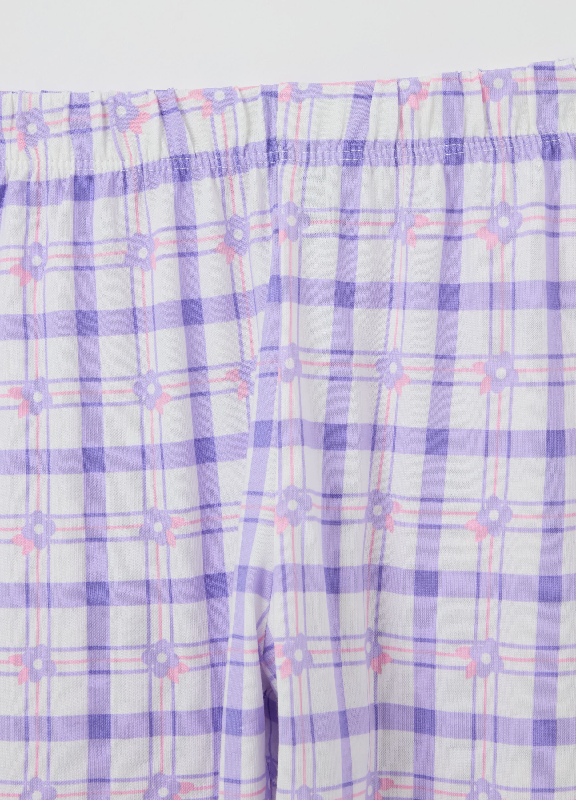 Organic cotton pyjamas with "Night with the girls" print