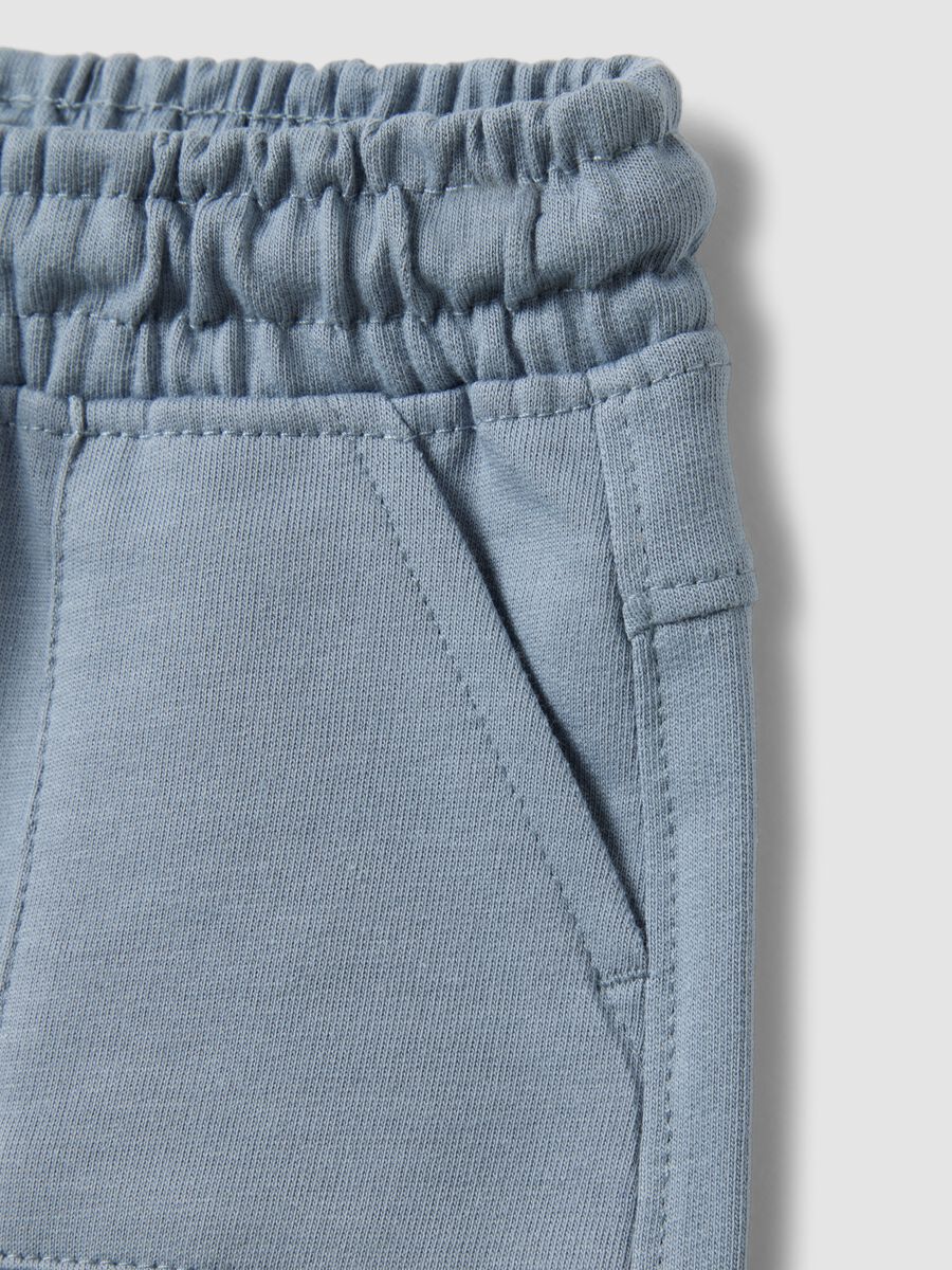 Baby's blue pure cotton shorts regular fit_3