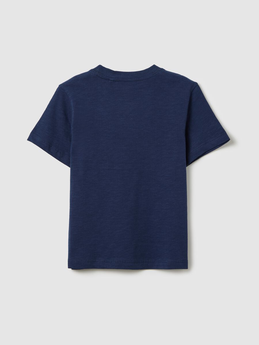 Cotton T-shirt with round neck_1
