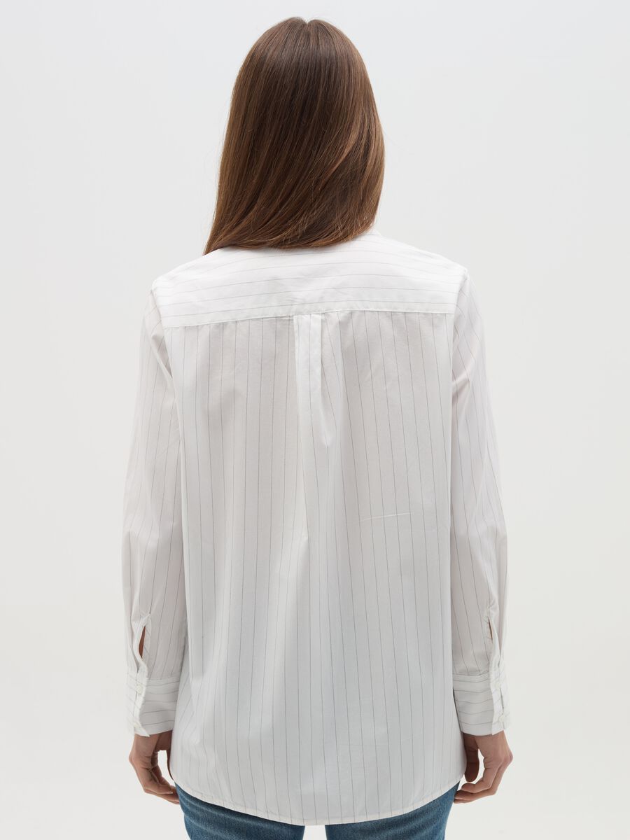 Striped cotton shirt_2