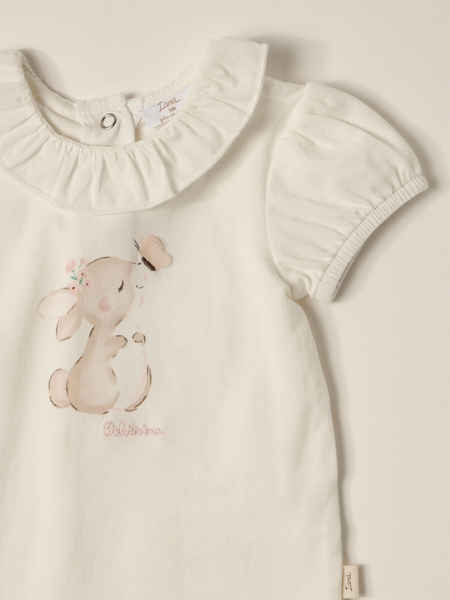 IANA newborn girl stretch cotton jersey bodysuit_2