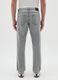 Men's regular fit grey pure cotton jeans_3