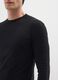 Black long sleeve t-shirt regular fit_3