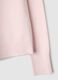 Pink crew-neck sweater regular fit_5
