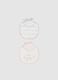 Two-pack multi-coloured pure cotton baby bibs_0