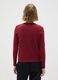 Red viscose blend cardigan regular fit_2