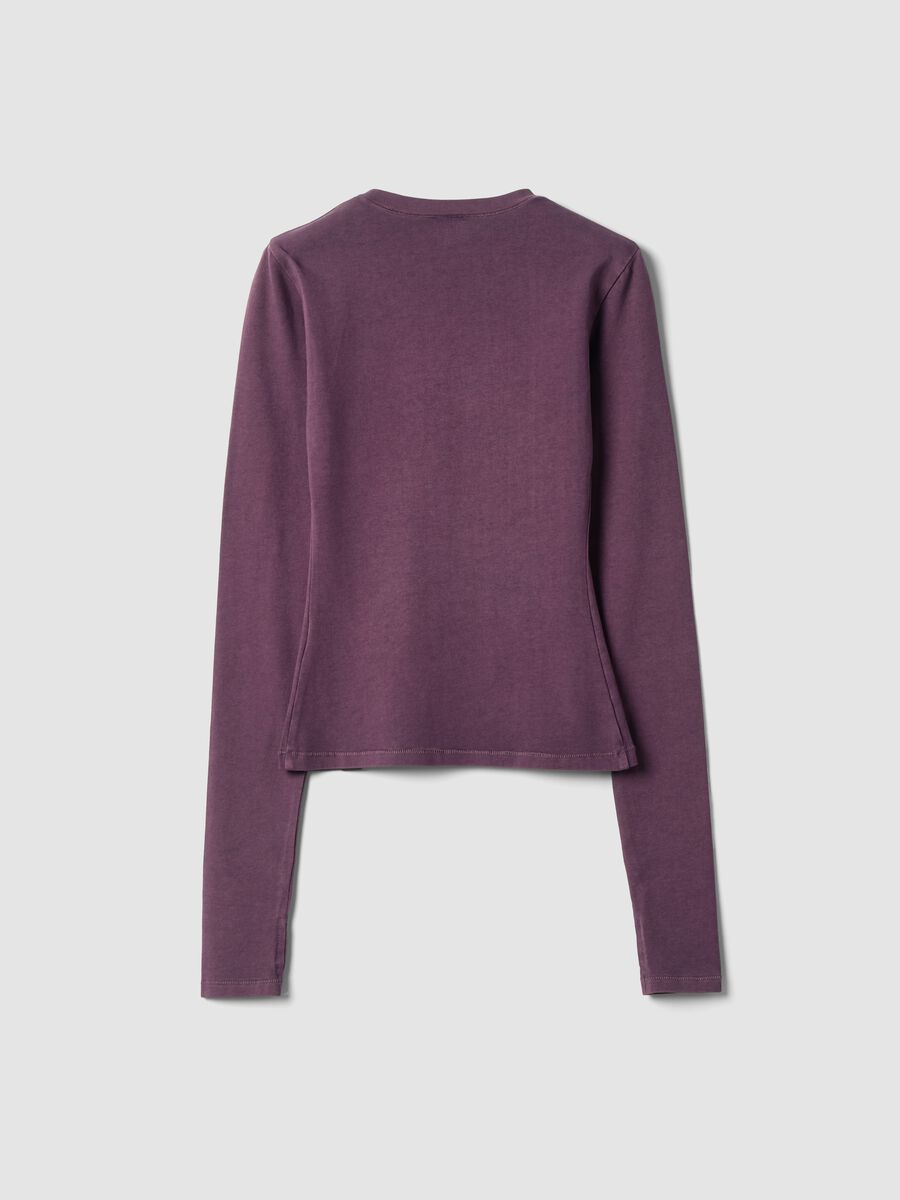Perfect Longsleeve Washed Burgundy_5