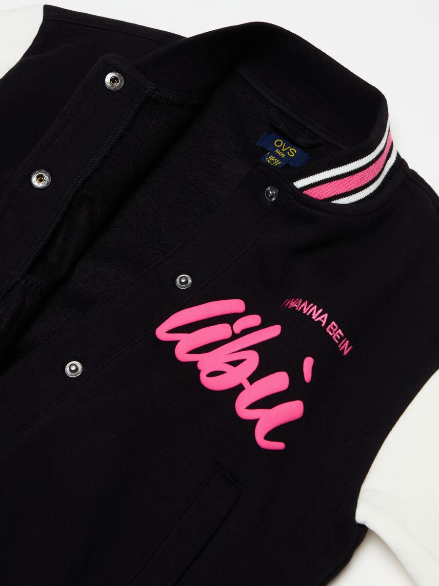 Varsity bomber jacket with print and embroidery_2