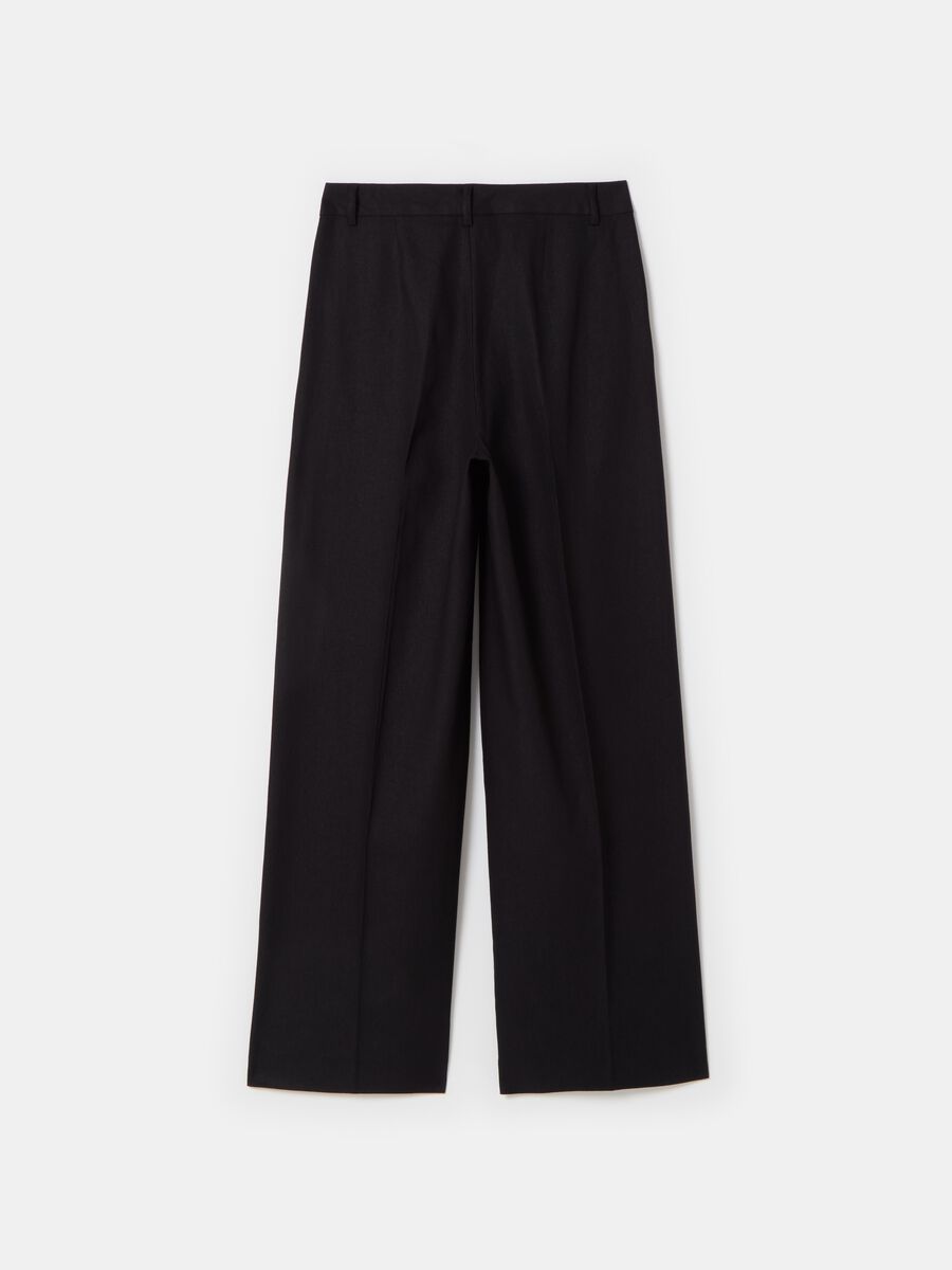 Contemporary wide-leg palazzo trousers_4