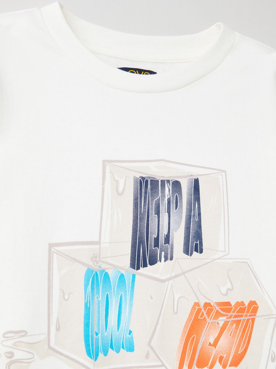 Long cotton pyjamas with ice print_2