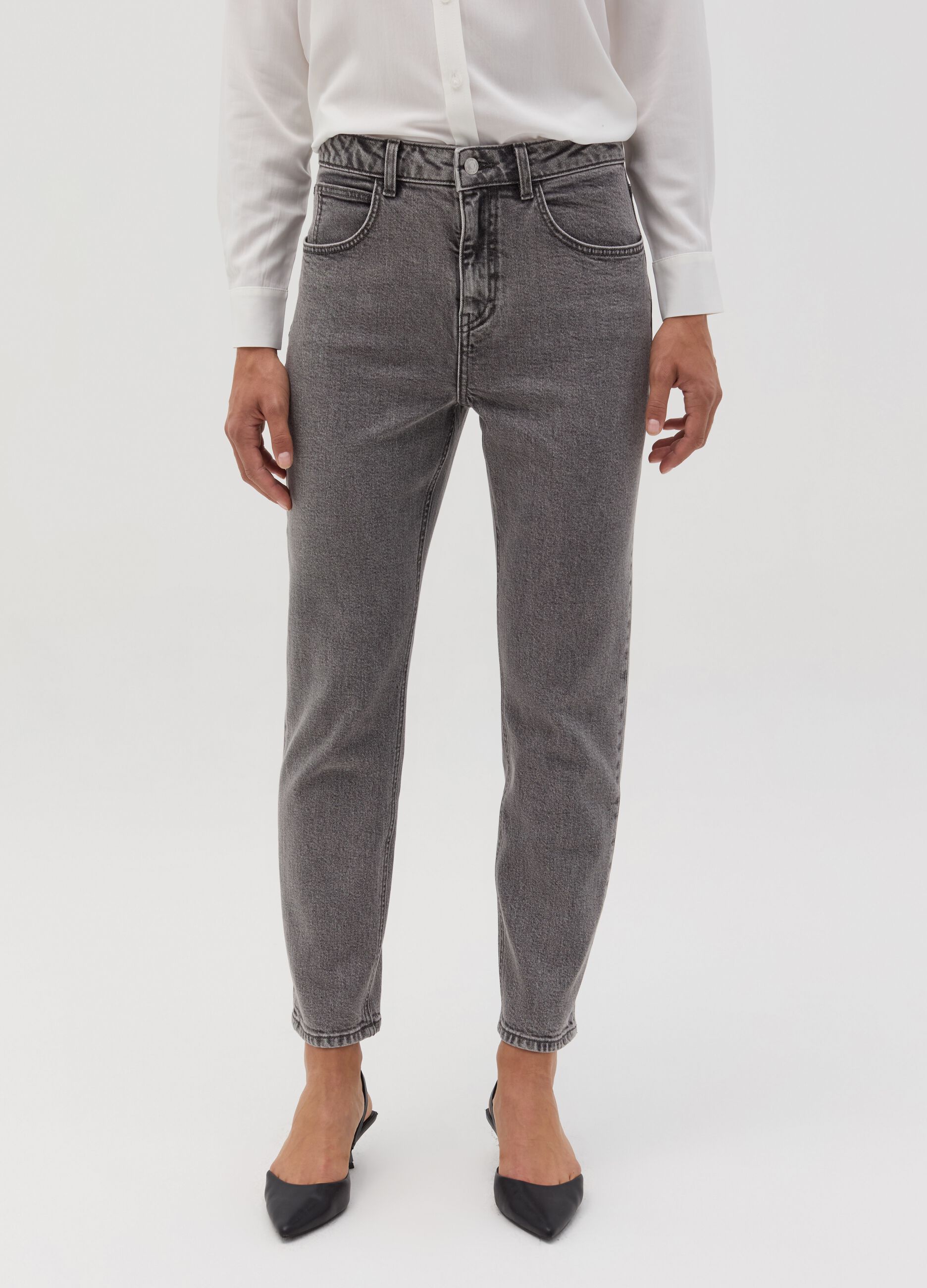 Jeans mom slim fit da Donna OVS