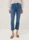 Bootcut jeans in blue stretch denim cotton_1