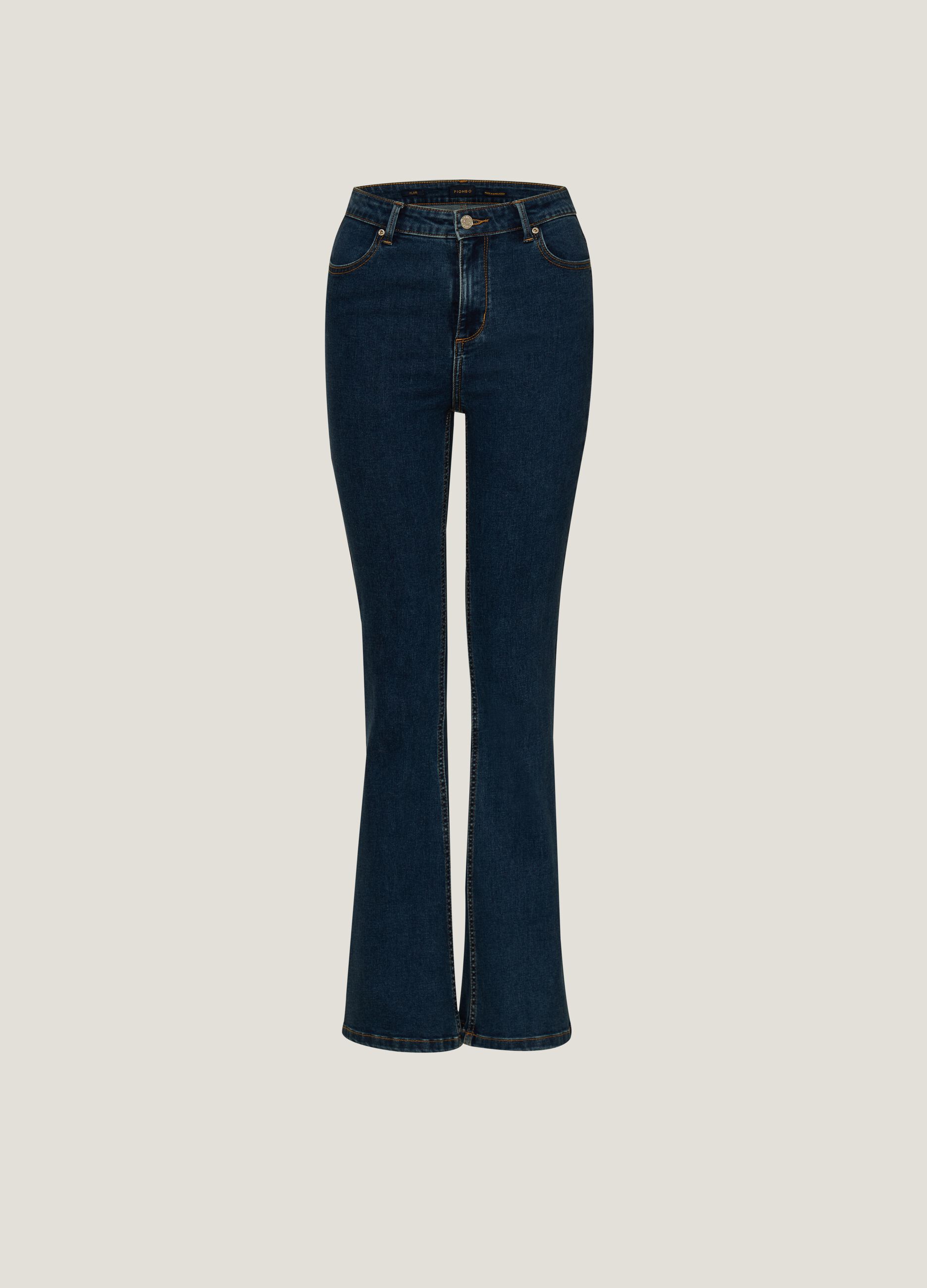 Ultra-slim flare-fit jeans
